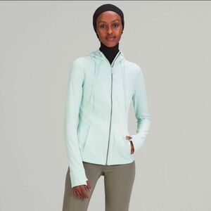 Lululemon Hooded Nulu Define Jacket Delicate Mint